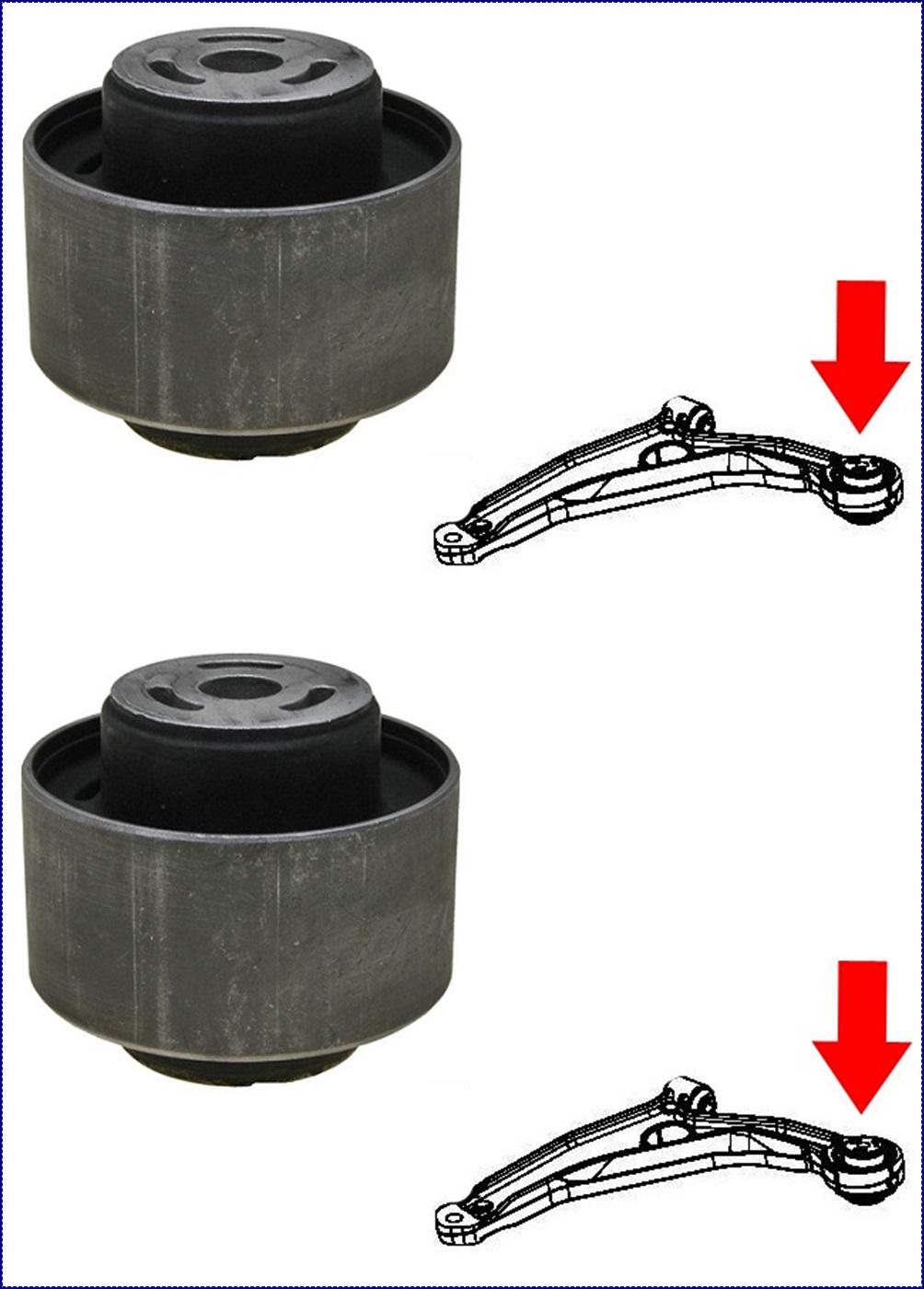 2X Control Arm Bushing Front Lower For DODGE GRAND CARAVAN 2008 eBay